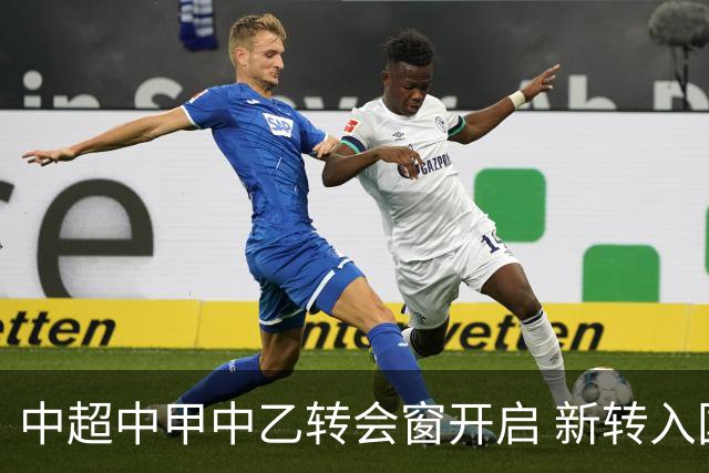 中超中甲中乙转会窗开启 新转入国内球员没有名额限制